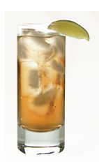 The Soda Mist is a refreshingly light orange Saint Patrick's Day drink made from Irish Mist whiskey liqueur, club soda and lime, and served over ice in a highball glass.