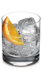 The Southern Gentleman is a clear colored drink made from Ketel One Oranje vodka, peach schnapps, lime juice and lemon-lime soda, and served over ice in a rocks glass.