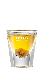 The Soweto Toilet is an ugly orange shot made from banana liqueur, dark creme de cacao and Amarula, and served in a chilled shot glass.
