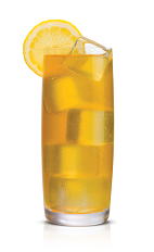 The Sticki Palmer drink is made from Stoli Sticki honey vodka, lemonade, iced tea and honey, and served over large ice cubes in a highball glass.