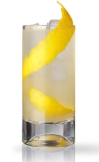 The Stolen Tom Collins is a variation of the classic Tom Collins drink. Made from Martin Miller's gin, lemon juice, simple syrup and club soda, and served over ice in a highball glass.