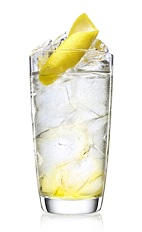 The Sun Spray is a refreshing clear colored drink perfect for a summer cocktail party or a pool party. Made from Malibu Sunshine coconut citrus rum and lemon-lime soda, and served over ice in a highball glass.