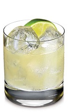 The Tropical Heat is a spicy cocktail made from Ketel One Citroen vodka, lime juice, simple syrup, pineapple juice, Green Tabasco sauce and tonic water, and served over ice in a rocks glass.