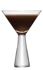 Bring together the world's most popular beans into a great cocktail recipe. The Twin Bean Tini is a brown colored drink recipe made from Kamora coffee liqueur and vanilla vodka, and served in a chilled cocktail glass.