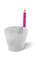 The Birthday Cake shot recipe is made from chilled UV Cake vodka, and served in a shot glass.