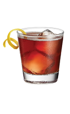 The Velvet Jack drink is made from Chambord raspberry liqueur, Jack Daniel's Tennessee Whiskey and sour mix, and served in an old-fashioned glass.