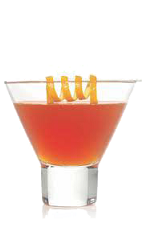 The Weekend High drink recipe is a 420 cocktail made from Stoked hemp vodka, cranberry juice and orange juice, and served over ice in a rocks glass.