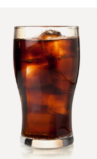 The Classic Cola drink recipe combines the flavors of cherry and cola in a tall brown colored cocktail. Made from Burnett's cherry cola vodka and Coca-Cola, and served over ice in a highball glass.