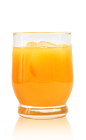 The Admiral Sunrise is a surprisingly flavorful cocktail made from 2 simple ingredients. An orange colored drink made from Admiral Nelson's vanilla rum and orange juice, and served over ice in a rocks glass.