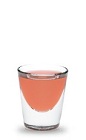 The Apple Berry Pucker is a fruity shot made from Pucker sour apple schnapps and Pucker cherry schnapps, and served in a chilled shot glass.