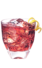The Bay Breeze PAMA is a fruity variation of the classic Bay Breeze drink recipe. A red colored drink made from PAMA pomegranate liqueur, cranberry juice and pineapple juice, and served over ice in an old-fashioned glass.