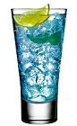 The Blueberry Mojito Rose is a sexy blue drink made in honor of the classic Mojito drink. Made from rum, club soda, Rose's mojito cordial, Rose's blueberry cordial and Rose's lime cordial, and served over ice in a highball glass.