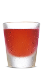 The Chocolate Covered Cherry is a brown colored shot made from Southern Comfort Bold Black Cherry and dark creme de cacao, and served in a chilled shot glass.