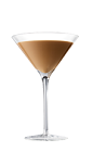 The Chocolate Martini is a brown cocktail made from Smirnoff vanilla vodka, Godiva chocolate liqueur and chocolate, and served in a chilled cocktail glass.