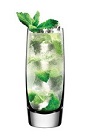 The Chopin Cuban drink recipe is a Polish take on the classic mojito cocktail. Made from Chopin Potato vodka, mint, lime juice, club soda and sugar, and served in a highball glass over ice.