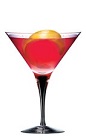The Citroen Cosmopolitan is an exciting variation of the classic Cosmo. A red cocktail made from Ketel One citroen vodka, cranberry juice, lime juice and simple syrup, and served in a chilled cocktail glass.