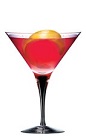 The Citroen Cosmopolitan is an exciting variation of the classic Cosmo. A red cocktail made from Ketel One citroen vodka, cranberry juice, lime juice and simple syrup, and served in a chilled cocktail glass.