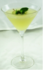 The Cucumber Elegant is a classy cocktail made from Effen cucumber vodka, lime juice, simple syrup and mint, and served in a chilled cocktail glass.