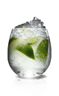 The Danzka Caipiroska is a Danish version of the classic Brazilian caipiroska cocktail recipe. Made from Danzka vodka, lime and cane sugar, and served over ice in a rocks glass.