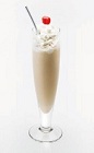 The Disaronno Milk Shake is a relaxing cream colored dessert cocktail made from Disaronno, milk and vanilla ice cream, and served in a chilled glass.