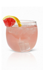 The Effen Summer Punch is a pink colored perfect for any summer or pool party. Made from Effen vodka, watermelon liqueur, lemon juice and simple syrup, and served over ice in a rocks glass.