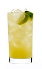 The Feijoa Fix drink recipe will satisfy your craving for this unique tropical fruit with a pineapple-mint flavor. Made from 42 Below Feijoa vodka, apple cider and lime, and served over ice in a highball glass.
