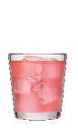 The Fresh Press is a pink colored drink recipe made from Three Olives whipped cream vodka, club soda, lemon-lime soda and cranberry juice, and served over ice in a rocks glass.