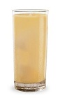 The Fuzzy Navel is a classic sexy cocktail made from peach schnapps, vodka and orange juice, and served over ice in a highball glass.
