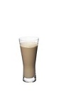 The Grand Iced Cafe Latte is a relaxing brown drink made from Grand Marnier orange liqueur, cold milk and cold espresso, and served in a highball glass.