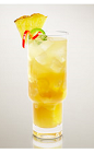 The Hot Sambatini is a spicy cocktail recipe made from Flor de Cana rum, jalapeno pepper, pineapple juice, simple syrup, lime juice and club soda, and served over ice in a highball glass.
