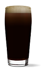 The Irish Joe is a good drink to start your St. Patrick's day celebrations. A black colored cocktail made from UV Espresso flavored vodka and Guinness, and served in a chilled beer glass.