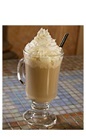 The Late Sunday drink is a refreshing dessert cocktail recipe made from Boca Loca cachaca, herbal tea, sugar, cinnamon, milk and whipped cream, and served in a warm Irish coffee glass.