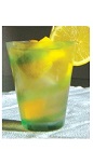 The Lemon Caipirinha drink recipe is another fruity variation of the classic Brazilian national drink. Made from Boca Loca cachaca, lemon and sugar, and served over ice in a highball glass.