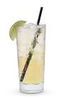The Lemonade Cruzan is a clear drink made from Cruzan light rum, lime juice and lemon-lime soda, and served over ice in a highball glass.