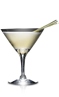 The Lemongrass Martini cocktail recipe is made from Danzka Grapefruit vodka, Cointreau orange liqueur, lemongrass, lime and simple syrup, and served in a chilled cocktail glass.