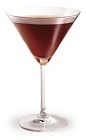 The Manhattan Cosmo is a modern mix of both the Manhattan and the Cosmopolitan cocktails. A red colored drink made from raspberry schnapps, bourbon and cranberry juice, and served in a chilled cocktail glass.
