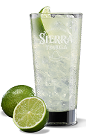 The Sierra Supreme Margarita is an easy to make margarita made form Sierra Supreme Margarita mix, crushed ice and lime, and served in a highball glass.