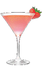 The Marilyn's Kiss cocktail recipe is a sexy expression of your wilder side. A red colored drink made from Three Olives Marilyn Monroe strawberry vodka and grenadine, and served in a chilled cocktail glass.