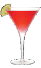 The Mediterranean Martini recipe is a red colored cocktail made with the Mediterranean flavor of the luxurious pomegranate. Made from Three Olives pomegranate vodka and pomegranate liqueur, and served in a chilled cocktail glass.