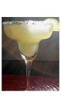 The Pinga-rita is a Brazilian take on the classic Margarita cocktail recipe. Made from Boca Loca cachaca, triple sec and lime juice, and served in a salt-rimmed margarita glass.