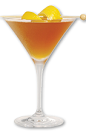 The Prohibition Era Manhattan is a classic American cocktail made from Wild Turkey, dry vermouth and bitters, and served in a chilled cocktail glass.