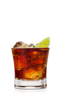 Break from the traditional Cuba Libre drink recipe with this Puerto Rican version, one from a truly free nation where self-determination is in the hands of the people. Made from Don Q Cristal rum, cola and lime, and served over ice in a rocks glass.