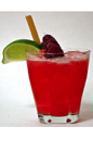The Raspberry Caipiroska is a variation of the classic Brazilian Caipiroska cocktail. A skinny red colored drink made from Effen raspberry vodka, sugar-free raspberry puree, lime juice and Splenda, and served over ice in a rocks glass.