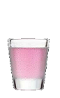 The Raspberry-Kazi is a fruity variation of the classic Kamikaze shot recipe. A pink colored shot made from Three Olives raspberry vodka, triple sec, grenadine and sour mix, and served in a shot glass.