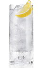 The Razz Lemon Lime is a clear colored drink made from Bacardi Black Razz raspberry rum and lemon-lime soda, and served over ice in a highball glass.