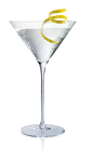 The Salted Karatini cocktail is made from Stoli Salted Karamel vodka, and served in a chilled cocktail glass.