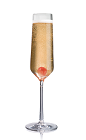 The Salted Kir Royale is a modern variation of the classic Kir Royale drink. Made from Stoli Salted Karamel vodka, champagne and raspberry liqueur, and served in a chilled champagne flute.