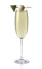 Champagne-based cocktails are essential for any wedding or other formal event, and the Sparkling Margarita is perfect for a summer wedding. Made from Excellia reposado tequila, Esprit de June liqueur, yuzu juice, pear juice and chilled champagne, and served in a chilled champagne flute.