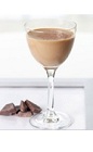 The Spiced Cake Martini is a brown colored drink made from Bailey's hazelnut flavored Irish cream, Smirnoff Iced Cake vodka and nutmeg, and served in a chilled cocktail glass.