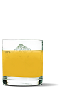 The Sriracha Screwdriver drink recipe is a spicy variation of the classic Screwdriver. An orange colored cocktail made from UV Sriracha vodka and orange juice, and served over ice in a rocks glass.